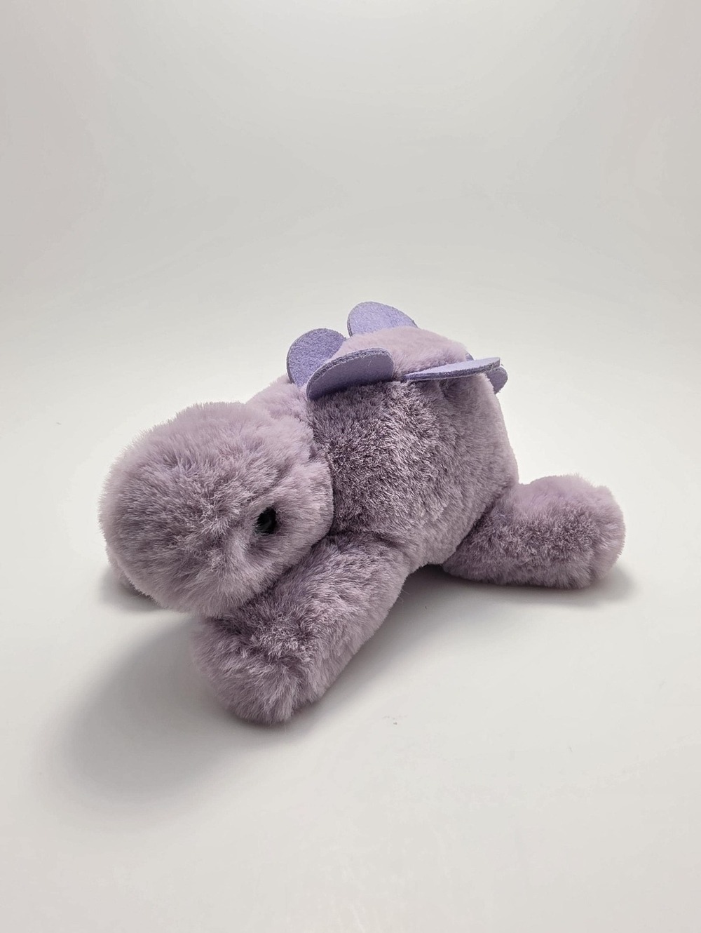 Aurora Mini Flopsie Purple Stegosaurus Plush (6 inch)